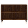 Meuble TV chêne marron 69,5 x 30 x 50 cm bois d'ingénierie 