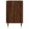 Meuble TV chêne marron 69,5 x 30 x 50 cm bois d'ingénierie 