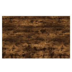 Étagères murales 4 pcs chêne fumé 80x50x1,5cm bois d'ingénierie 