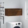 Armoire murale chêne marron 80x36,5x35 cm bois d'ingénierie 