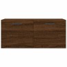 Armoire murale chêne marron 80x36,5x35 cm bois d'ingénierie 