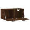 Armoire murale chêne marron 80x36,5x35 cm bois d'ingénierie 