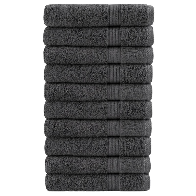 Serviettes de qualité supérieure SOLUND 10 pcs anthracite 