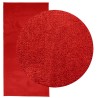 Tapis OVIEDO à poils courts rouge 100x200 cm 