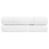 Serviettes de sauna de qualité supérieure SOLUND 2 pcs blanc 