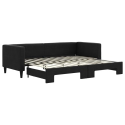 Lit de jour avec gigogne sans matelas 80x200 cm 