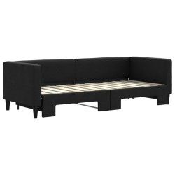 Lit de jour avec gigogne sans matelas 80x200 cm 