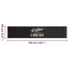 Tapis de cuisine lavable texte Coffee 60x300 cm velours 