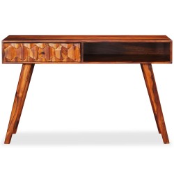 Table d'écriture Bois massif de Sesham 118 x 50 x 76 cm 