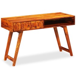 Table d'écriture Bois massif de Sesham 118 x 50 x 76 cm 