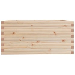 Jardinière 100x100x49,5 cm bois de pin massif 
