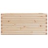 Jardinière 100x100x49,5 cm bois de pin massif 