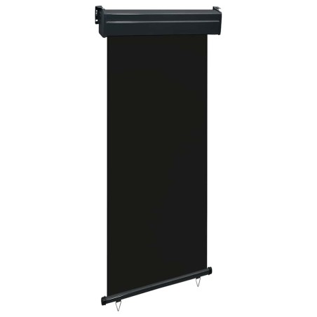 Auvent latéral de balcon 85x250 cm noir 