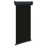 Auvent latéral de balcon 85x250 cm noir 