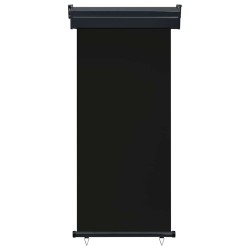 Auvent latéral de balcon 85x250 cm noir 