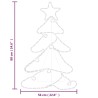 Figurine d'arbre de Noël avec 144 LED 88x56 cm 