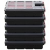 Boîtes d'assortiment 5 pcs 34,5x25x5 cm Polypropylène 