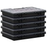 Boîtes d'assortiment 5 pcs 34,5x25x5 cm Polypropylène 