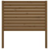 Tête de lit Marron miel 96x4x100 cm Bois massif de pin 
