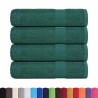 Serviettes de bain 4 pcs vert 100x150 cm 360 g/m² 100% coton 