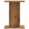 Supports de haut-parleurs 2 pcs chêne artisanal bois ingénierie 