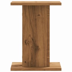 Supports de haut-parleurs 2 pcs chêne artisanal bois ingénierie 