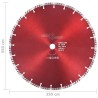 Disque de coupe diamanté avec turbo Acier 350 mm 