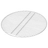 Grille de BBQArgent Ø57 cm en Acier Inoxydable 