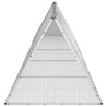 Cage pour lapin Gris 504,5x80,5x71 cm Acier galvanisé 