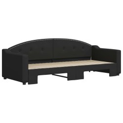 Lit de jour avec gigogne sans matelas 80x200 cm 