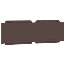 Coussin de tête de lit marron 160 cm similicuir 