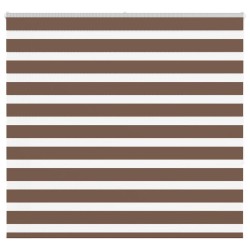 Store zèbre marron 165x150cm largeur du tissu 160,9cm polyester 