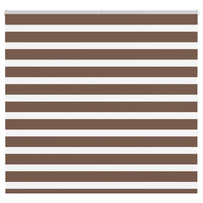 Store zèbre marron 165x150cm largeur du tissu 160,9cm polyester 