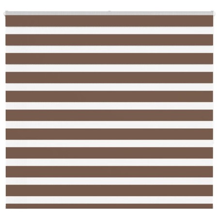 Store zèbre marron 165x150cm largeur du tissu 160,9cm polyester 