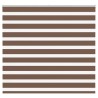 Store zèbre marron 165x150cm largeur du tissu 160,9cm polyester 