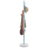 Porte-manteau bleu 172 cm fer enduit de poudre 