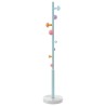 Porte-manteau bleu 172 cm fer enduit de poudre 