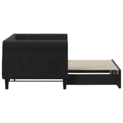 Lit de jour avec gigogne sans matelas 80x200 cm 