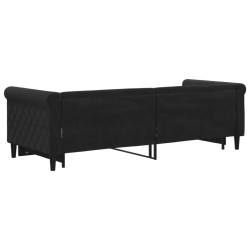 Lit de jour avec gigogne sans matelas 80x200 cm 