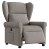 Fauteuil inclinable électrique Taupe Tissu 