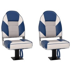 Ensemble de sièges de bateau pliables lot de 4 dossier haut 