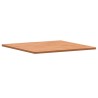 Dessus de table 60x60x1,5 cm carré bois massif de hêtre 