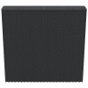 Jardinière et intérieur amovible anthracite 12 /44 L rotin PP 