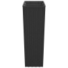 Jardinière et intérieur amovible anthracite 12 /44 L rotin PP 