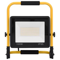 Projecteur à LED avec poignée 100 W Blanc froid  