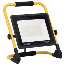 Projecteur à LED avec poignée 100 W Blanc chaud  