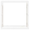 Support pour bois de chauffage Blanc 100x25x100 cm Bois de pin 