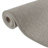 Tapis de couloir aspect sisal argenté 80x250 cm 