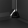 Cubes de rangement 6 pcs Noir PP 