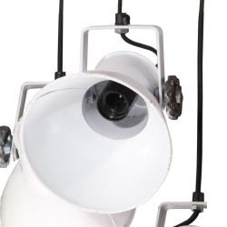 Lampe suspendue 25 W blanc 30x30x100 cm E27 